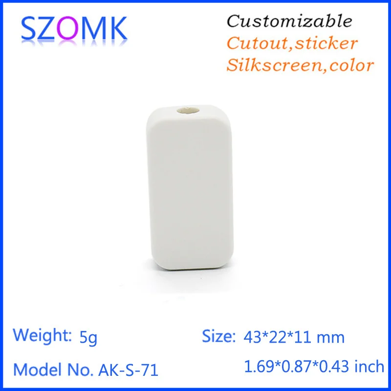small usb plastic enclosure usb stick shell box junction box plastic housing pcb plastic box for electronics project USB small enclosure (7).jpg