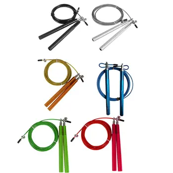 

3 Meters Bearing Skipping Rope Fitness Training Professional Jumping Rope Double Shaking Game Metal Aluminum Handle