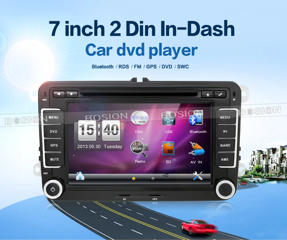 2din 7 &quotэкран Встроенный gps автомобильный DVD с навигацией для VW JETTA PASSAT/B6/CC GOLF 5/6 POLO