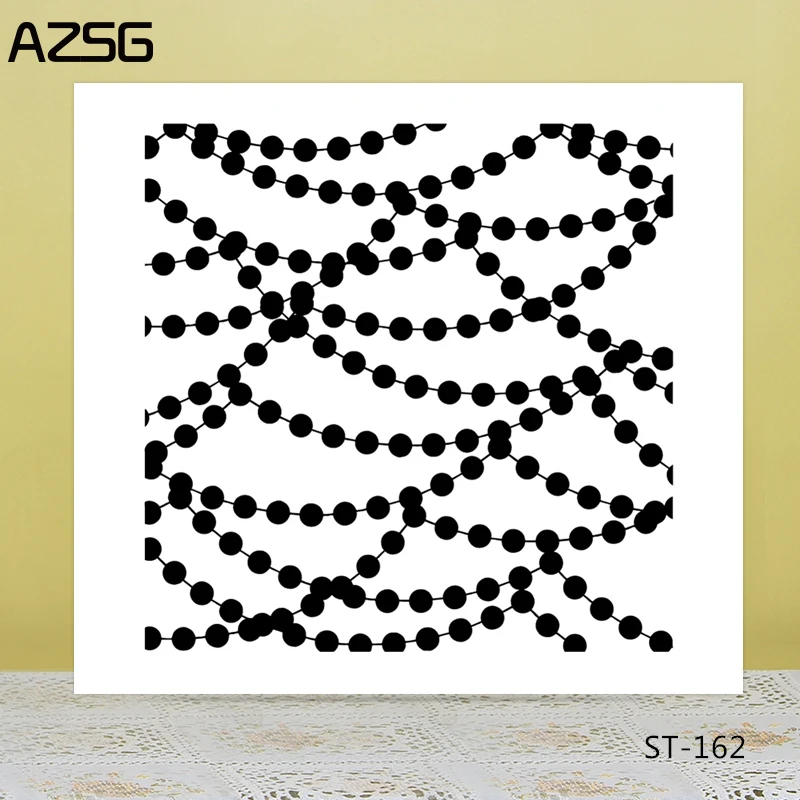 

Bead Transparent Silicone Stamp for DIY Scrapbooking/Photo Album Decorative Card Making Clear Stamps Supplies