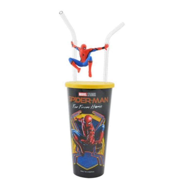Мстители Человек-паук: вдали от дома косплей напиток Кубок напиток Попкорн ведро шляпа Хэллоуин Карнавал Вечерние