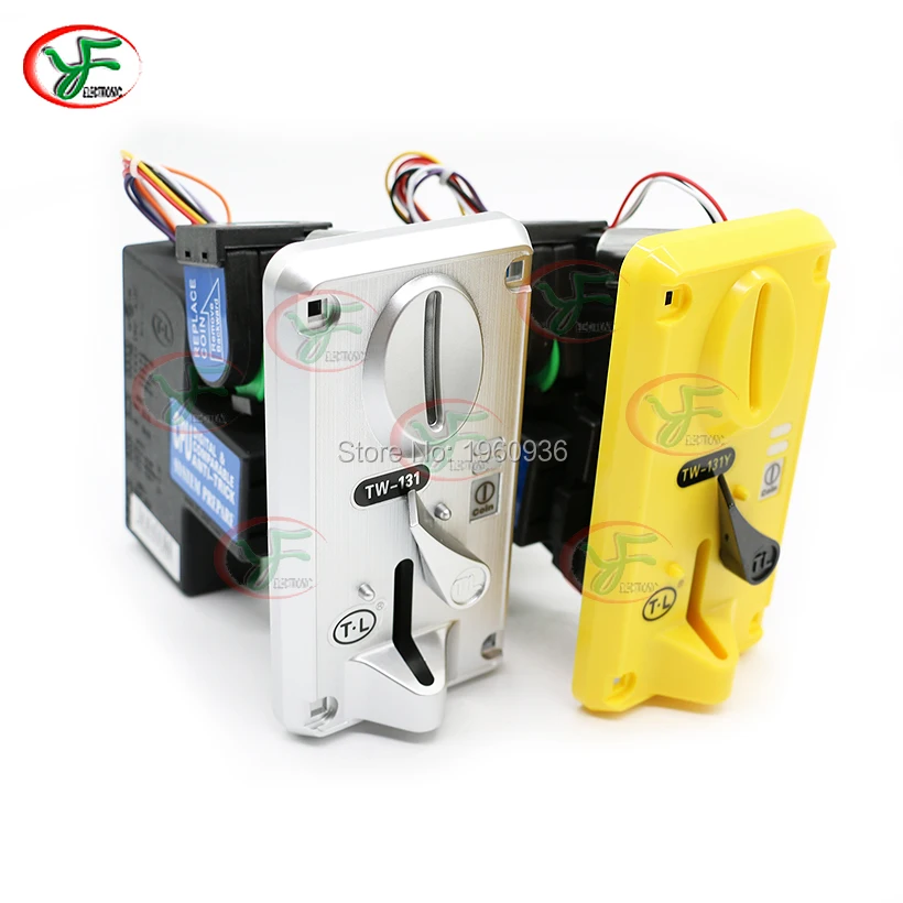 

TW-131 CPU comparable coin acceptor coin selector Coin collector coin mech for DIY arcade game machine parts