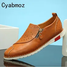 Новинка года; мужские туфли из натуральной кожи на плоской подошве; Модные мужские повседневные Мокасины; лоферы; Высококачественная обувь для вождения; zapatos hombre; оксфорды