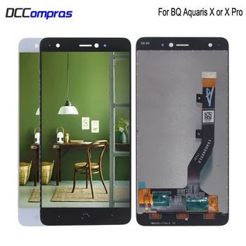 

Original For BQ Aquaris X LCD Display Touch Screen Digitizer Replacement Parts For BQ Aquaris X Pro Display Screen LCD FreeTools