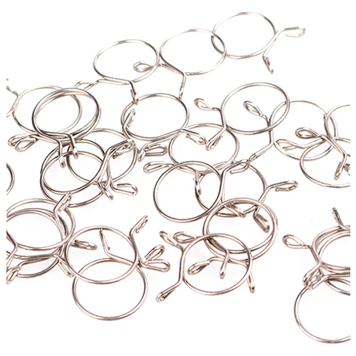 

20x 8mm Gas Fuel Line Hose Water Pipe Tubing Clamps Spring Clip Motorcycle ATV