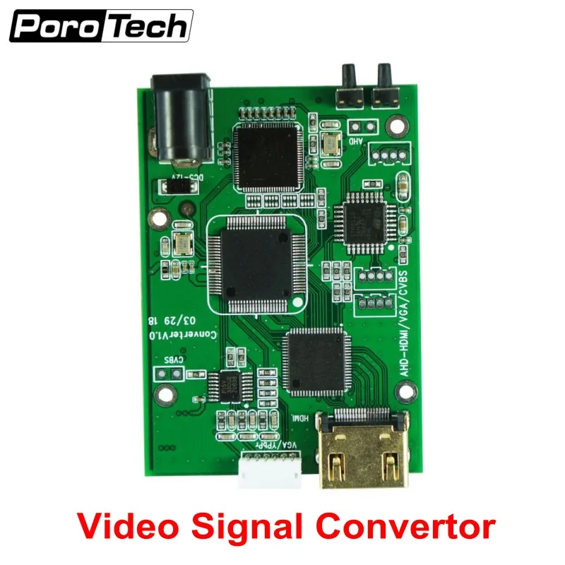 Direto da Fábrica Placa de Conversor de Sinal de Vídeo Cvbs para Hdmi Placa de Conversor de Sinal Ahd Sinal Cvbs Vga Ahd41 4-em-1 hd Cvi Tvi 3 Conversor de Sinal De Vídeo HD CVI
