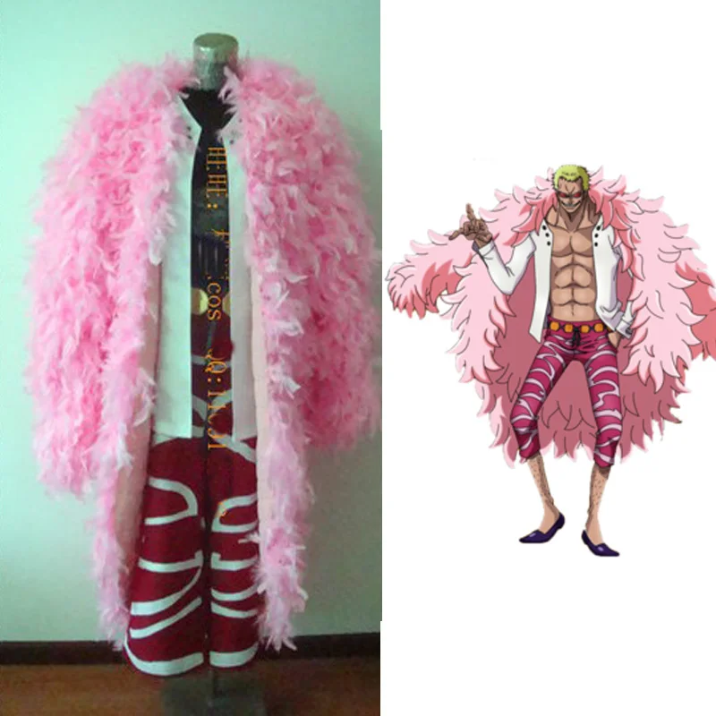 Цельная куртка Donquixote Doflamingo, платье, карнавальный костюм, сделанный на заказ