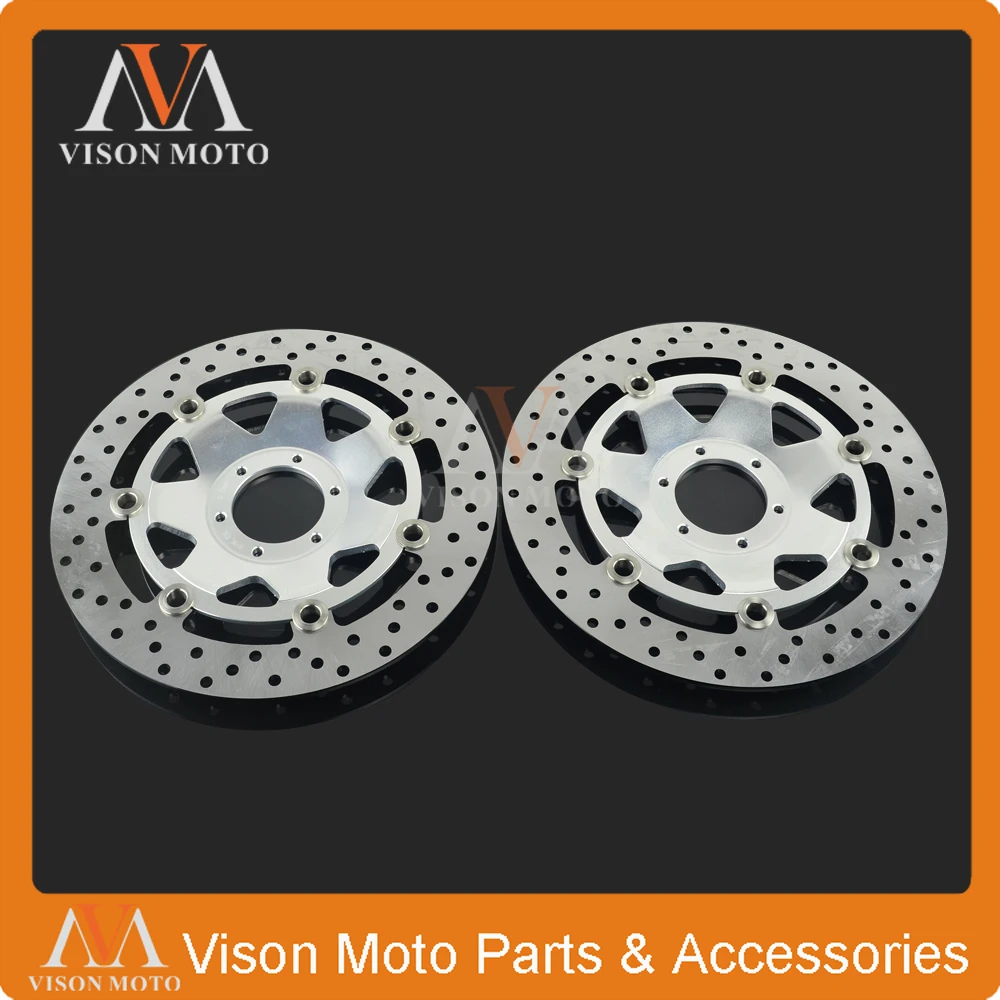 2PCS Front Floating Brake Disc Rotor For HONDA CBR600F CBR 600F CBR 600 F CBR600F4 600F4 F4 99 00 1999 2000 CBR900F 900 03 2003 2PCS Front Floating Brake Disc Rotor For HONDA CBR600F CBR 600F CBR 600 F CBR600F4 600F4 F4 99 00 1999 2000 CBR900F 900 03 2003