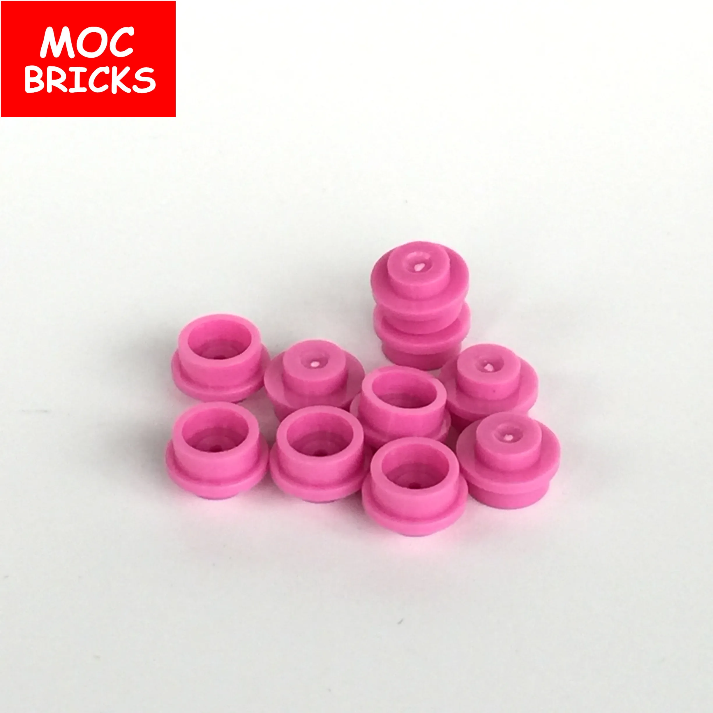 20 шт./лот кубики Moc модель пластины круглая 1x1 прямая сторона подходит с 4073