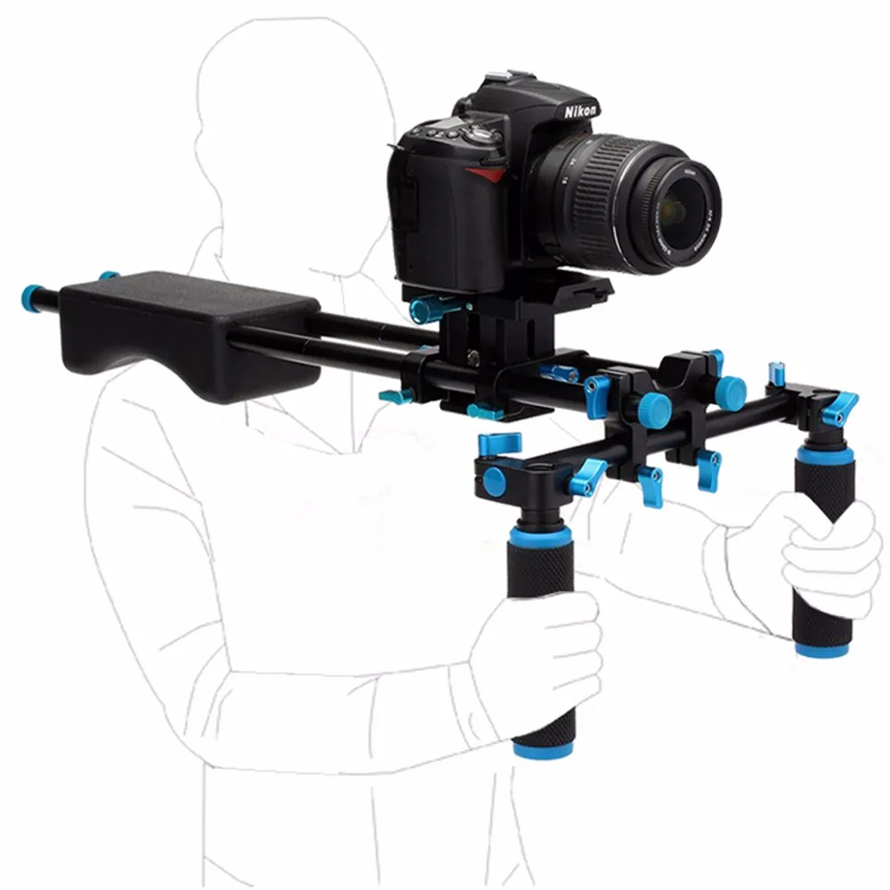 Профессиональный DSLR Риг наплечное крепление для съемок Фото аксессуары для Canon sony Nikon SLR видеокамера DV видеокамера