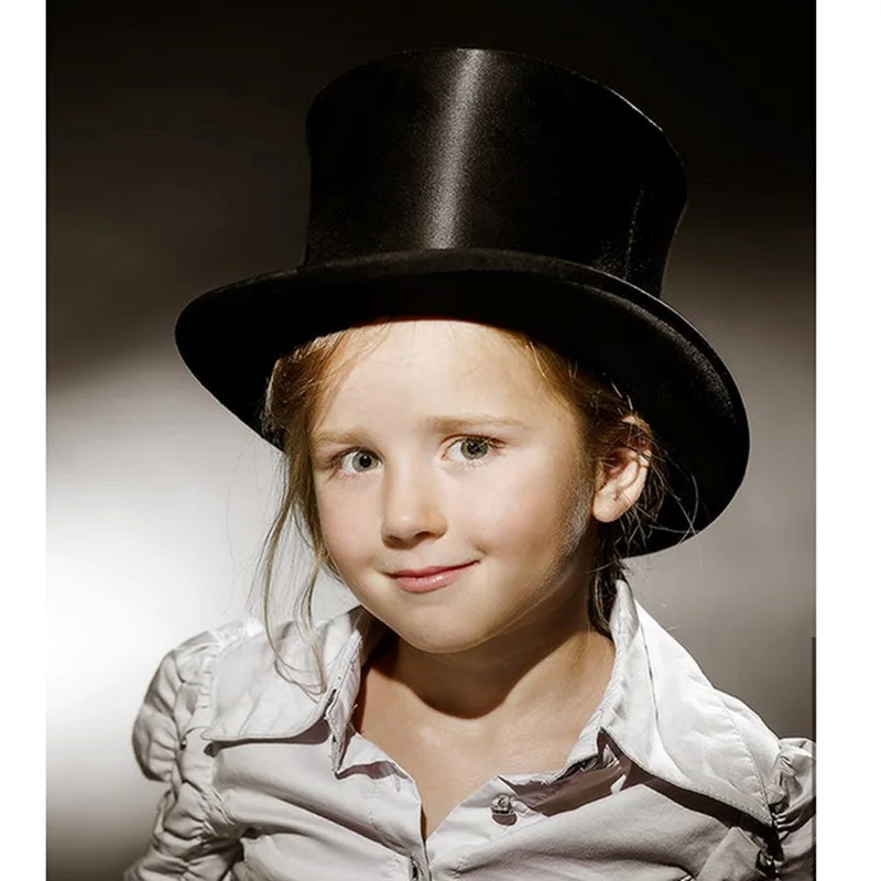 Детская шляпа из 100% шерсти для девочек и мальчиков фетровая Волшебная Шляпа