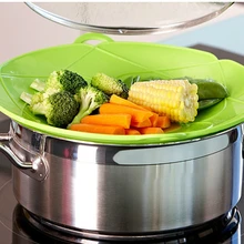 Для кастрюли кухонные принадлежности силиконовые в форме цветка кухонная посуда кухонный гаджет крышка разлива Пробка Крышка инструменты для приготовления пищи гаджеты