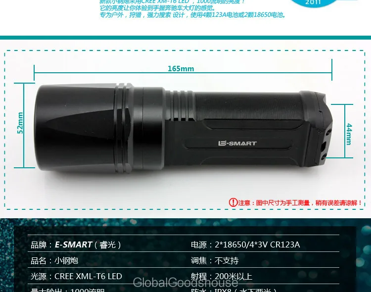 Sale WholeSale 50sets/lot Wholesale T6 Flashlight + Charger + 18650 TK35 3