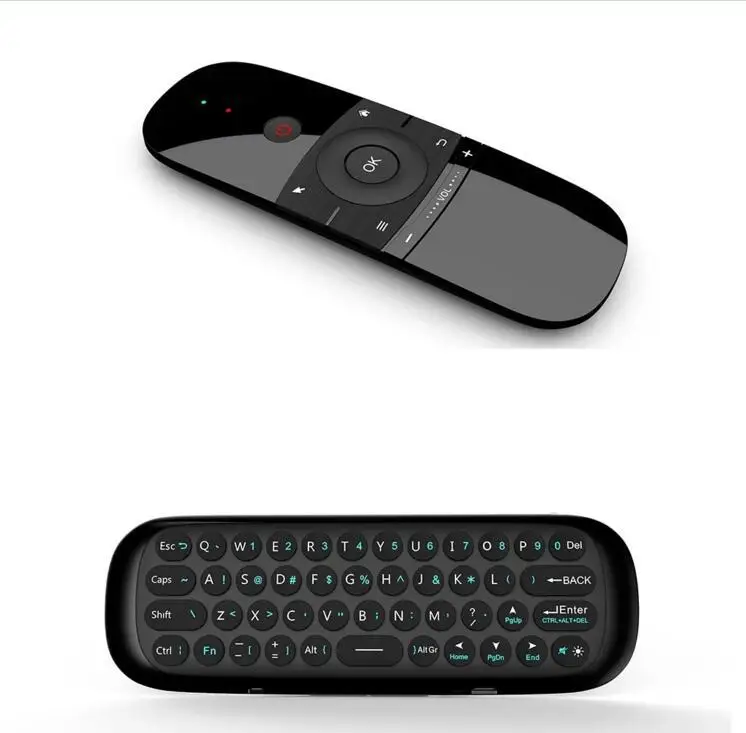 EastVita 57B Mini Air Mouse Gyro Sensing 2.4G English Wireless Keyboard