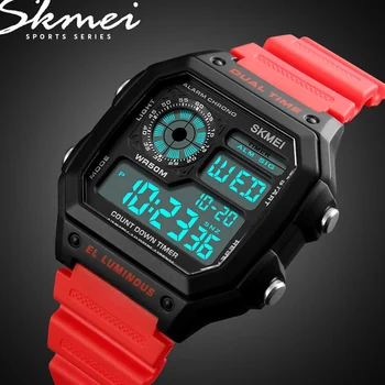 

Sport Watch For Man Top Brand Luxury Alarm Outdoor Military LED Digital Wrist Watches Men Clock Male reloj hombre SKMEI 2018