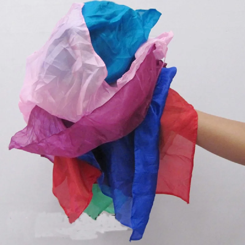 Волшебный Шелковый Сверхтонкий шарф Водопад 45x1000 см|magic props|silk streamermagic scarf trick |