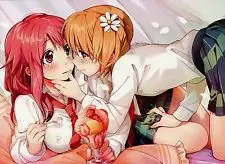 

Sakura Trick Haruka & Yuu Yuri Japan Anime Silk Poster Wall Decor 33x24