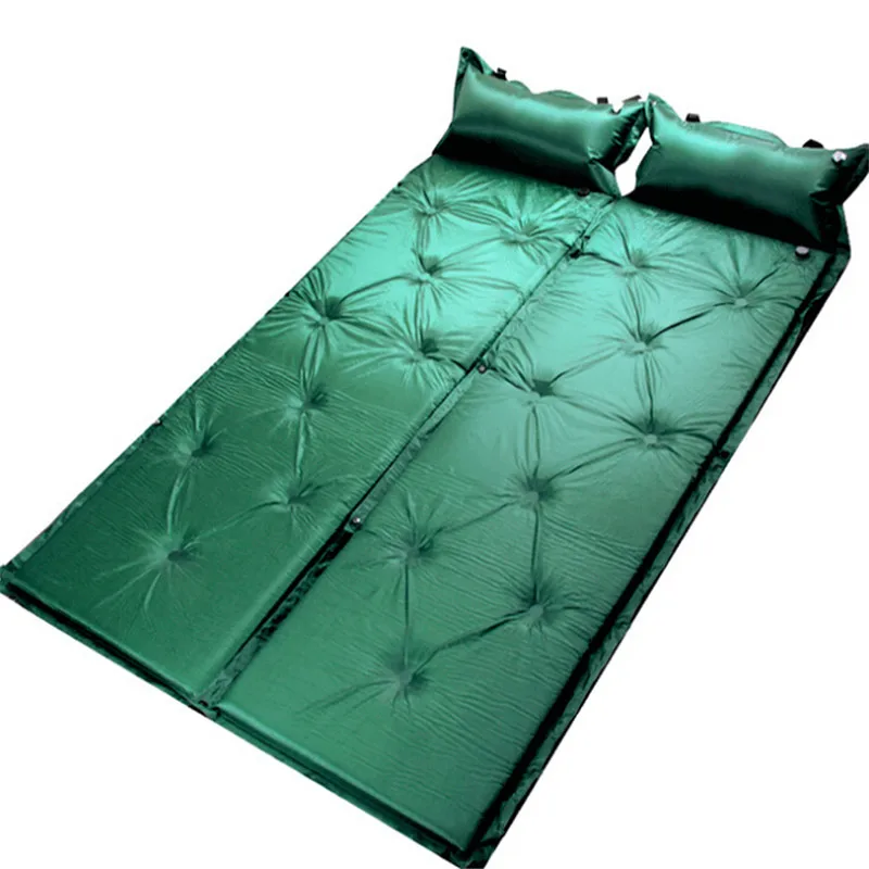 

Fashion Solid Self Inflating Mat Outdoor Tent Sleeping Pad Hiking Pillow Air Mattress Camping Travel Portable