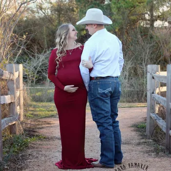 

Wedding party Maternity Mermaid Dresses For Photo Shoot Sexy Pregnant Dresses Maternity Clothing Fancy shooting photo Dress