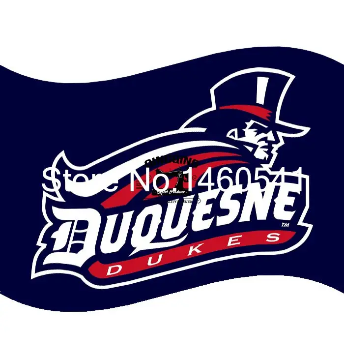 Duquesne Dukes Flag 3ft x 5ft Polyester NCAA Banner Flying Size No.4