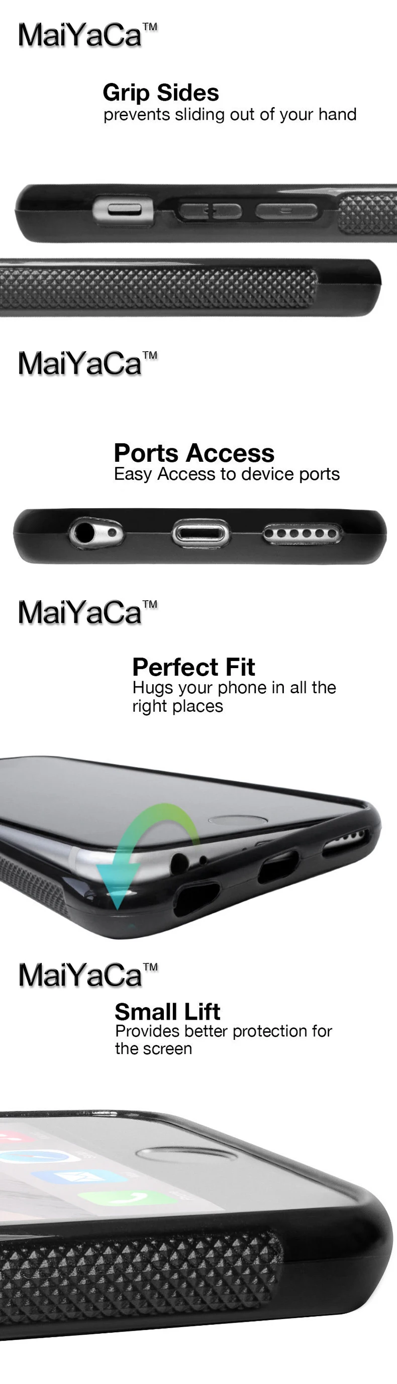 MaiYaCa велосипедный спортивный чехол для телефона iPhone 11 Pro MAX X XR XS MAX 6 6s 7 8 Plus 5S задняя крышка