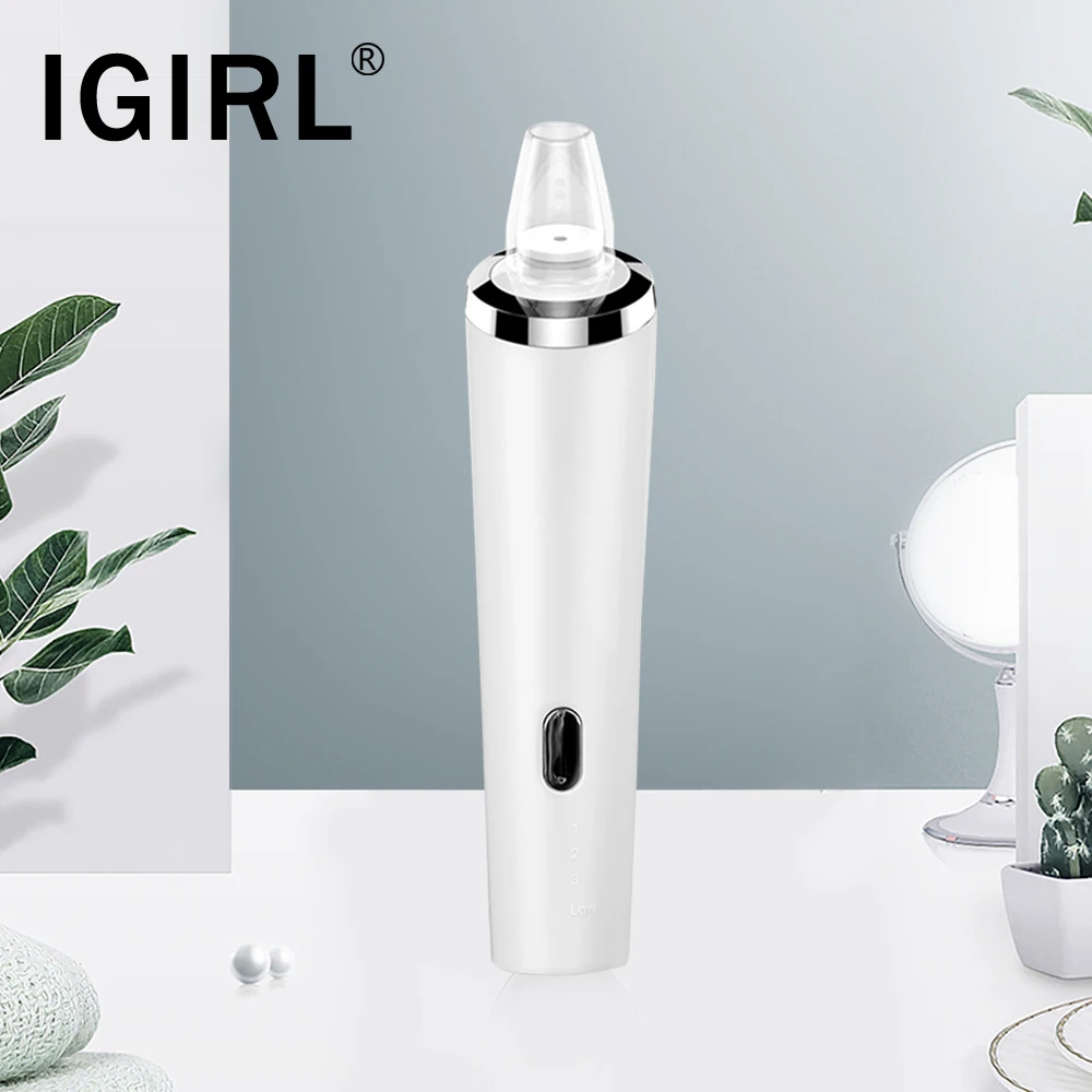 

Blackhead Remover Vacuum, Electric Facial Comedo Suction Pore Cleaner Extractor Tool