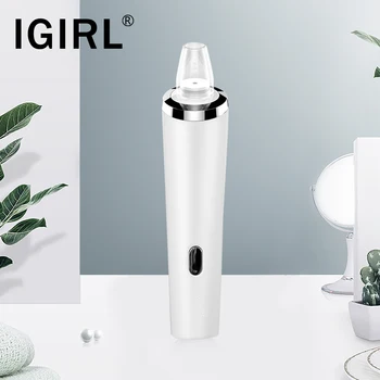 

Blackhead Remover Vacuum, Electric Facial Comedo Suction Pore Cleaner Extractor Tool
