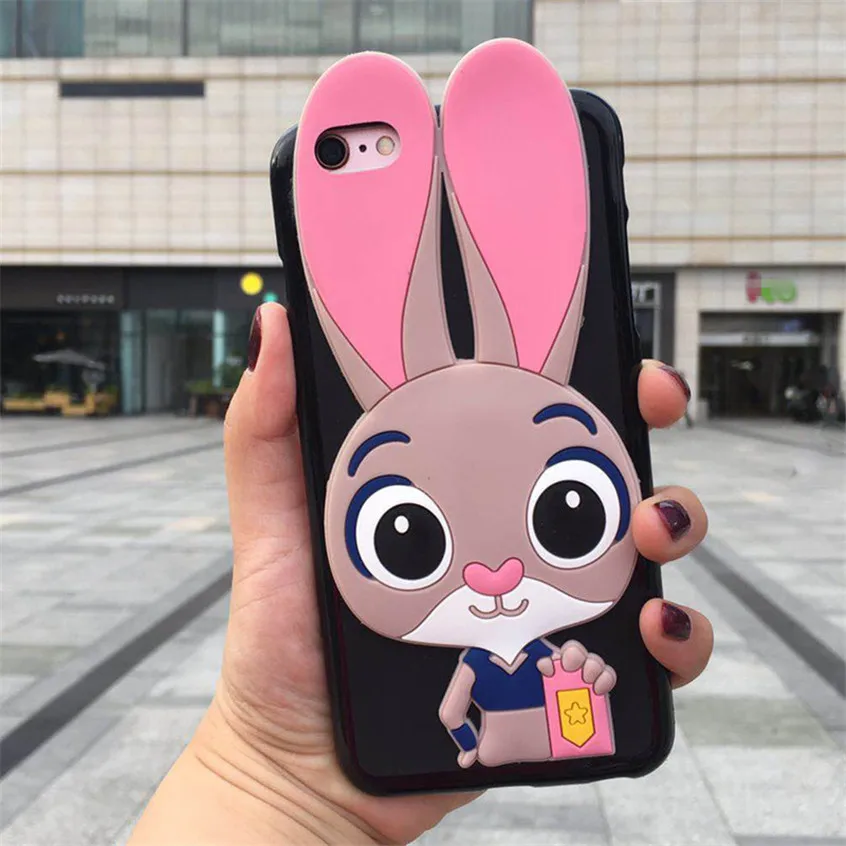 

for Asus Zenfone GO ZB500KL 3D Silicon Stitch Cat Rabbit Cartoon Soft Phone Case Cover for Asus Zenfone GO ZB500KL ZB500KG