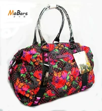 Skeleton garden hobo women bags designer handbags high quality rivet Red Roses big female bag lady’s bag bolsas femininas