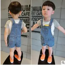 Новинка года; модные летние джинсы высокого качества для девочек; джинсовый комбинезон; комбинезоны с лямками; короткие штаны в ковбойском стиле; синий цвет