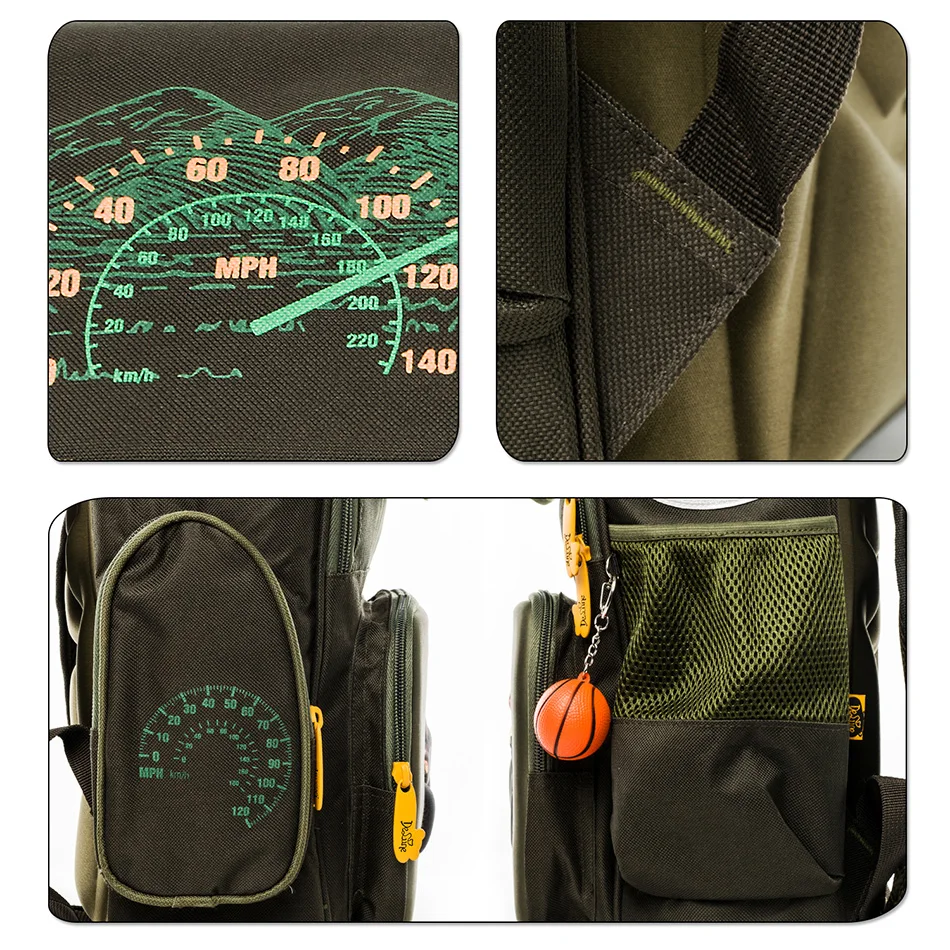 Delune, все серии, школьные ортопедические рюкзаки для мальчиков, детские школьные сумки, рюкзаки с принтом машин для мальчиков