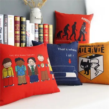 

Linen Cushion Cover Home Decorative Nordic Simple modern People Solid color pattern Pillow Case Sofa Chair Waist Pillow cover