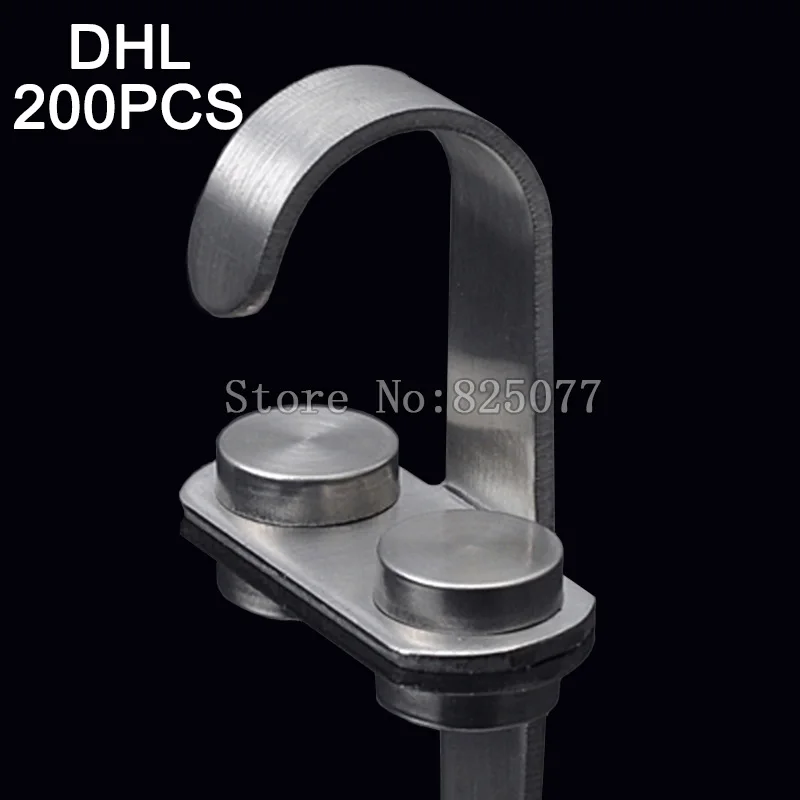 Us 219 99 19 Off Dhl 200pcs Decorative J Hook For Walls Hangers Ceiling Hooks Top Hook Hanger For Bathroom Kf970 In Robe Hooks From Home Improvement