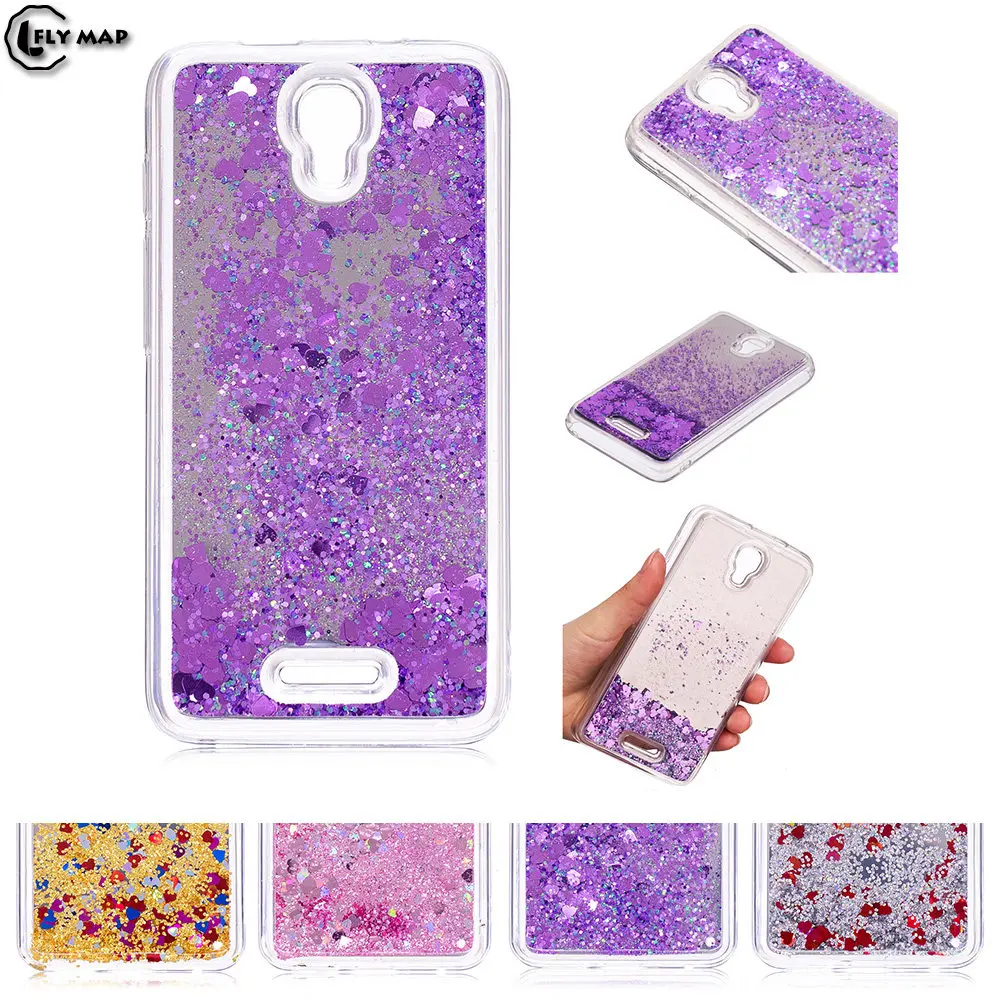 Mirror Flash Star Case for Alcatel One Touch Pixi 4 5.0'' 3G Dual 5010D 5010X OT-5010D OT-5010X Liquid Quicksand Silicone Cover |