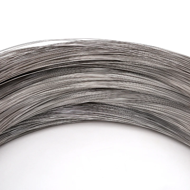 10PCS Small Steel Wire Soft Stainless Steel Single Wire For Compression Torsion Extension Spring,(0.2-1)mm Wire*5000mm Length