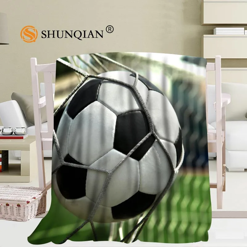 مخصص لكرة القدم بطانية كنبة مكتب بطانية المحمولة بطانية ناعمة السرير الطائرة السفر الكبار المنزل بطانية