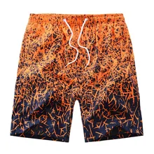 DL278 красивый молодой Для мужчин сезон: весна–лето принт Мужские Шорты для купания быстросохнущая пляж серфинг шорты для бега Повседневное новые шорты V10