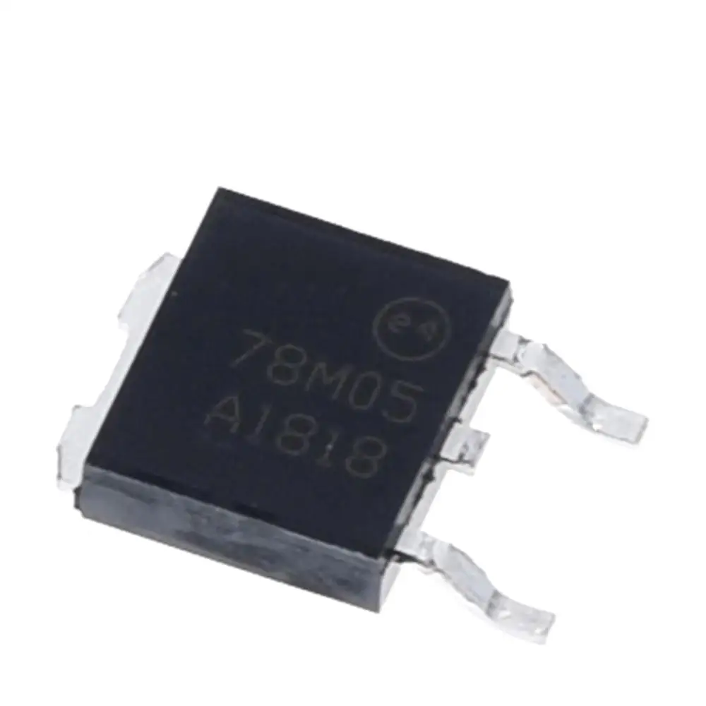 10 шт. Новинка 78M05 TO252 7805 750mA| |