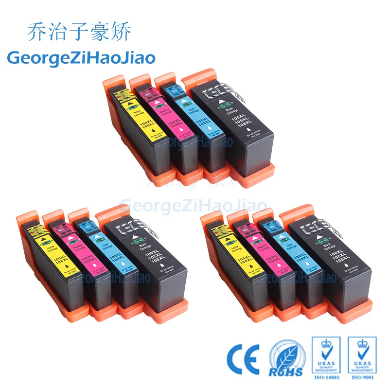 

3sets Compatible Ink Cartridge 100 100XL LM100 105XL 108XL for Lexmark S305 S308 S405 S408 S505 S508 S605 S608 Printer
