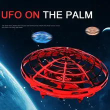 Мини Радиоуправляемый Дрон с датчиками 2,4G 4CH Квадрокоптер Gyro Fly Ball Smart без дистанционного управления Небьющийся Карманный UFO безопасные игрушки для детей