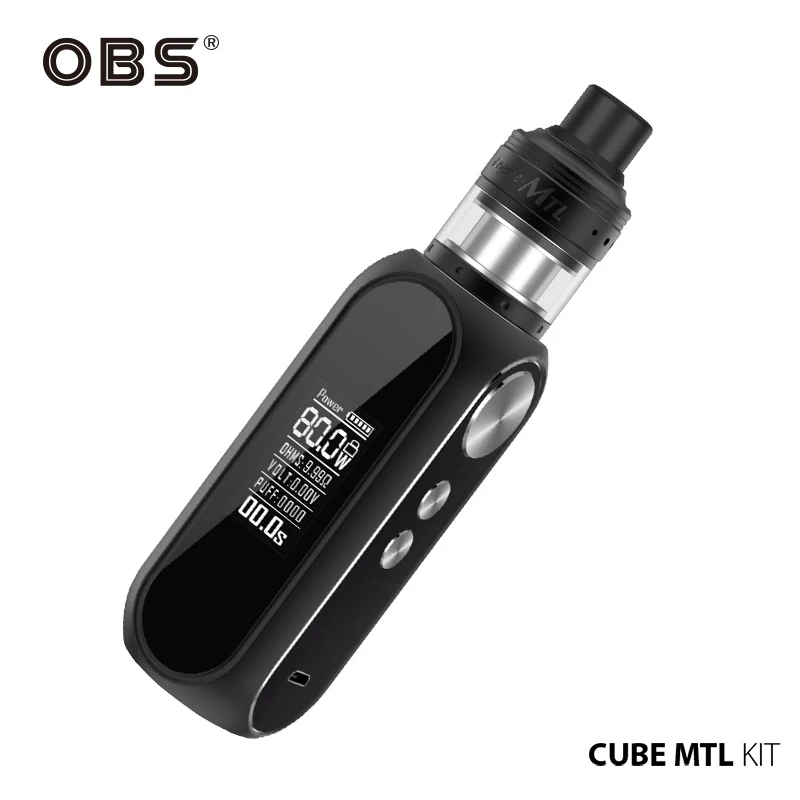 Электронные сигареты OBSCube с двигателем MTL RTA комплект встроенный аккумулятор 3000