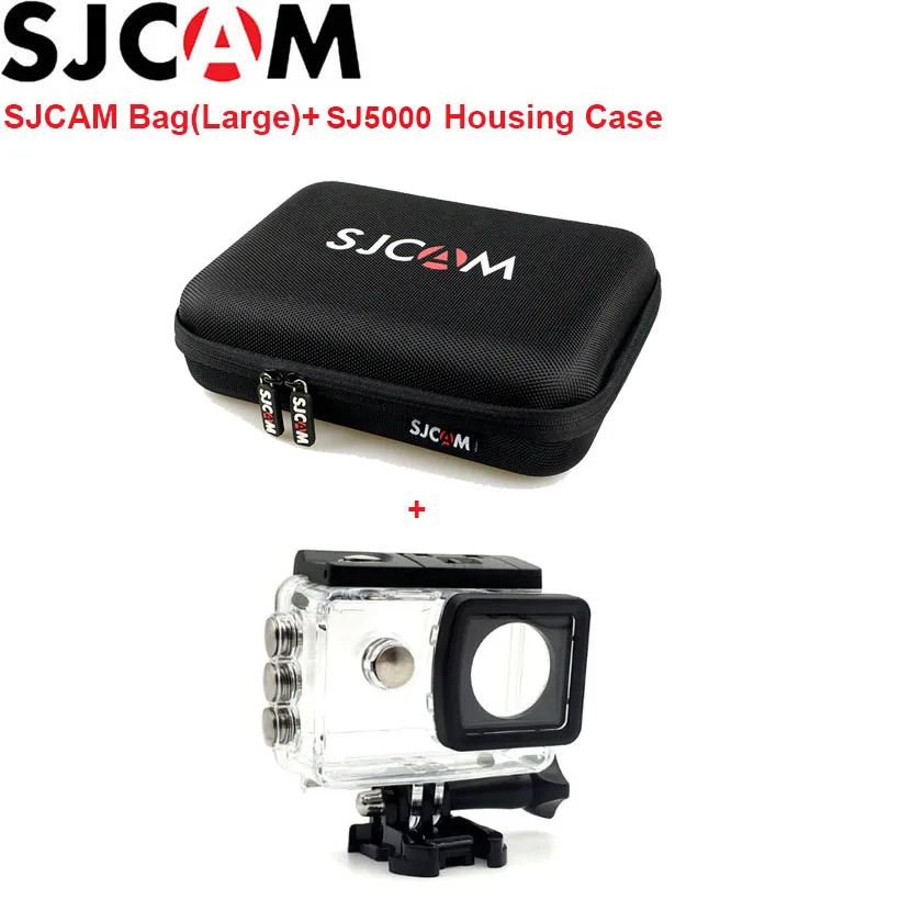 SJCAM SJ5000 набор аксессуаров водонепроницаемый корпус чехол для SJ5000X сумка для хранения для SJ5000 WiFi штатив монопод для SJCAM SJ5000 - Цвет: Option 3