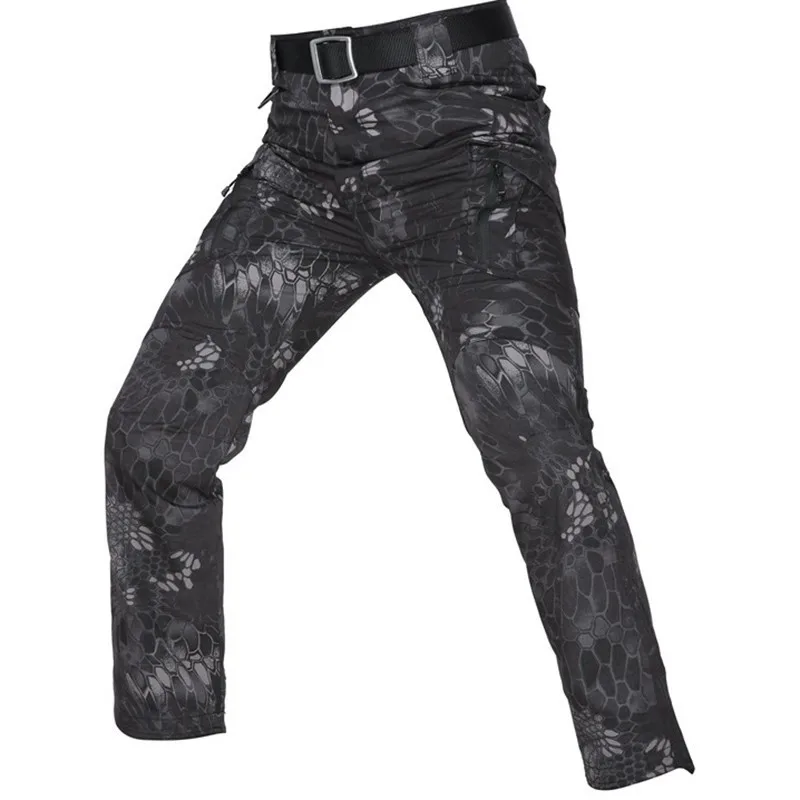 Ciudad Tactical Trekking senderismo caza pantalones hombres Combat SWAT ejército militar algodón muchos bolsillos estiramiento Flexible pantalones Casuales Ciudad Tactical Trekking senderismo caza pantalones hombres Combat SWAT ejército militar algodón muchos bolsillos estiramiento Flexible pantalones Casuales