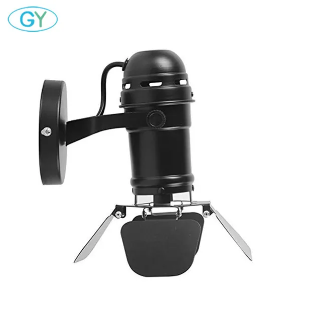 Us 14 99 Antique Barndoor Light Europe Style Black Barn Door Wall Lights For Restaurant Loft Adjule Stage Bar Lamp In Led Us 14 99 Antique Barndoor Light Europe Style Black Barn Door Wall Lights For Restaurant Loft Adjule Stage Bar Lamp In Led