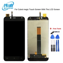 WEICHENG Top Quality For Cubot Magic LCD Display With Touch Screen Digitizer Assembly Replacement Accessories + Free tools WEICHENG Top Quality For Cubot Magic LCD Display With Touch Screen Digitizer Assembly Replacement Accessories + Free tools