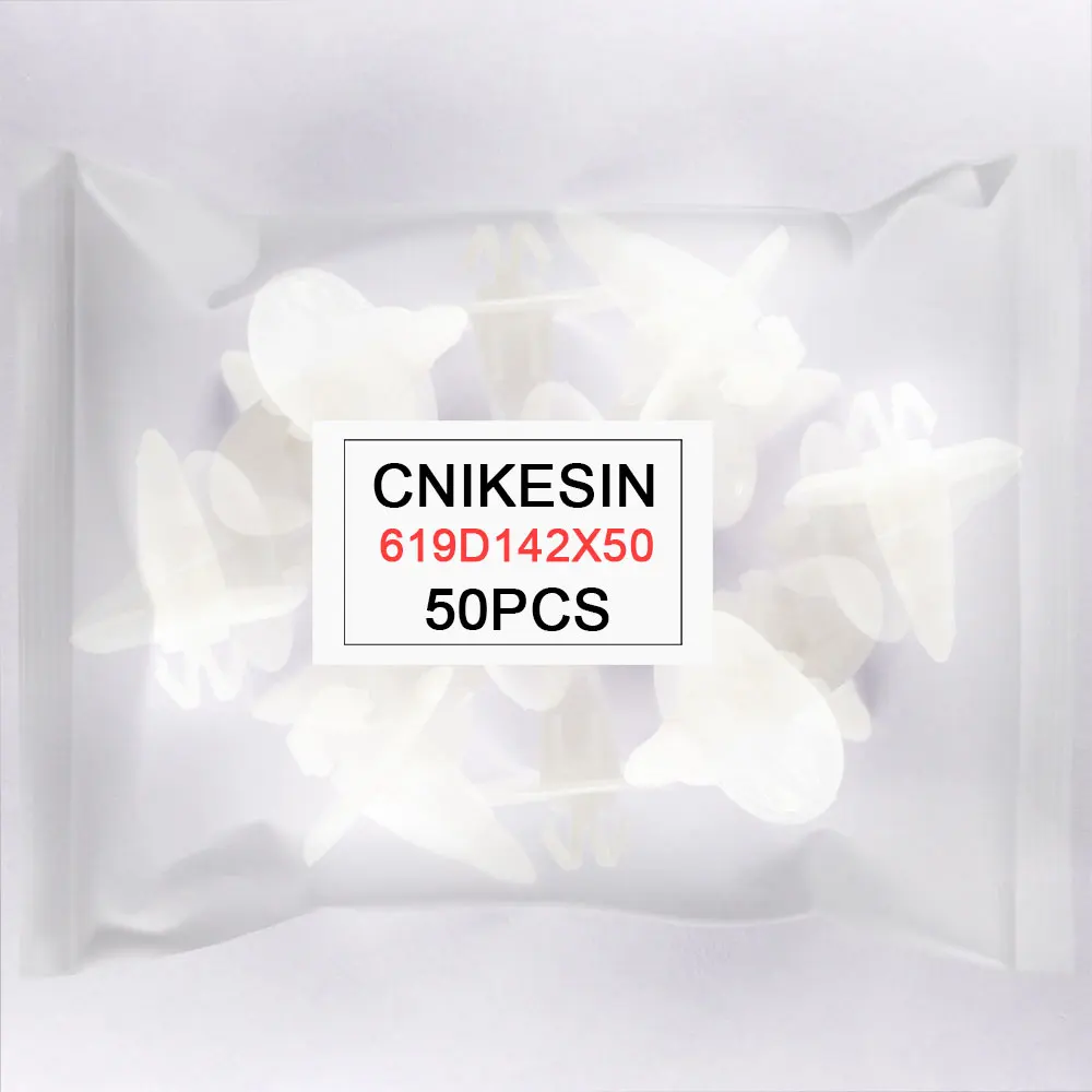 CNIKESIN 50 шт. D142 9 мм отверстие автомобиль нейлоновые зажимы крепежа щит слуг