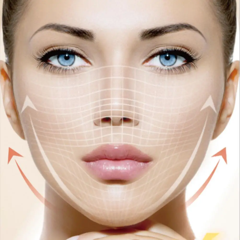 V Line Face Mask Lifting Mask Double Chin Reducer Face Firming Lifting Moisturizing Patch Hanging Ear Mask Quick Delivery