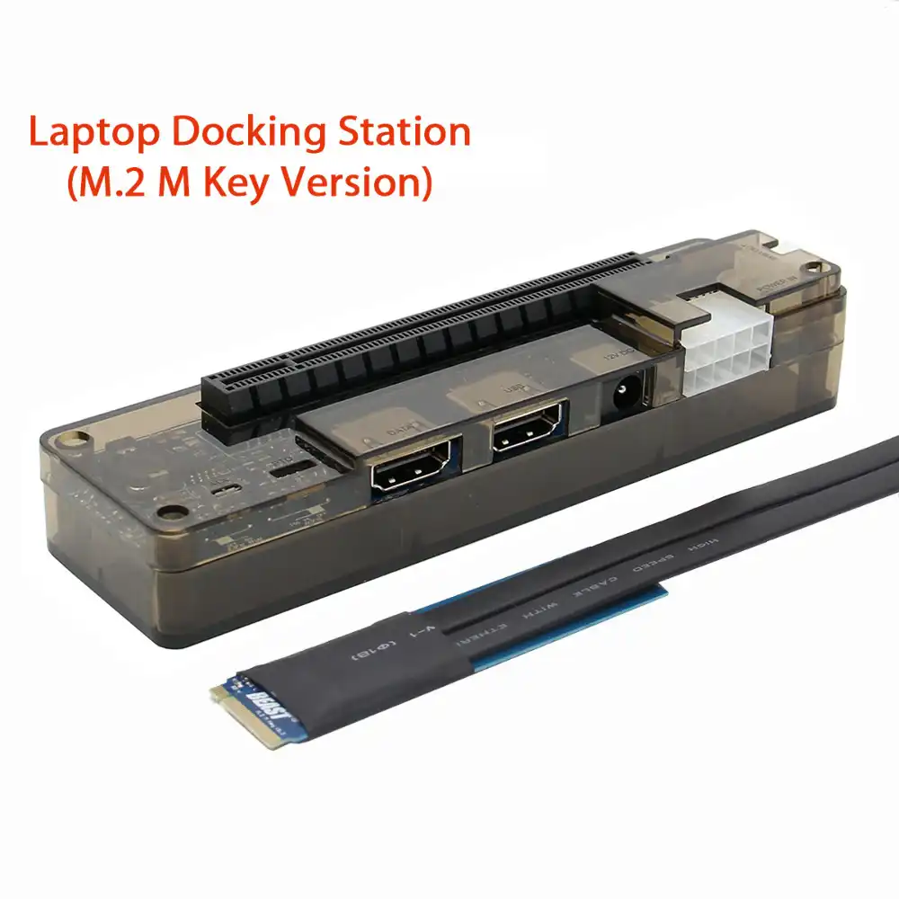Док-станция для ноутбука M.2 M PCI-E версия PCIe PCI-E V9.5 EXP GDC/внешняя док-станция для видеокарты Ноутбука - изображение