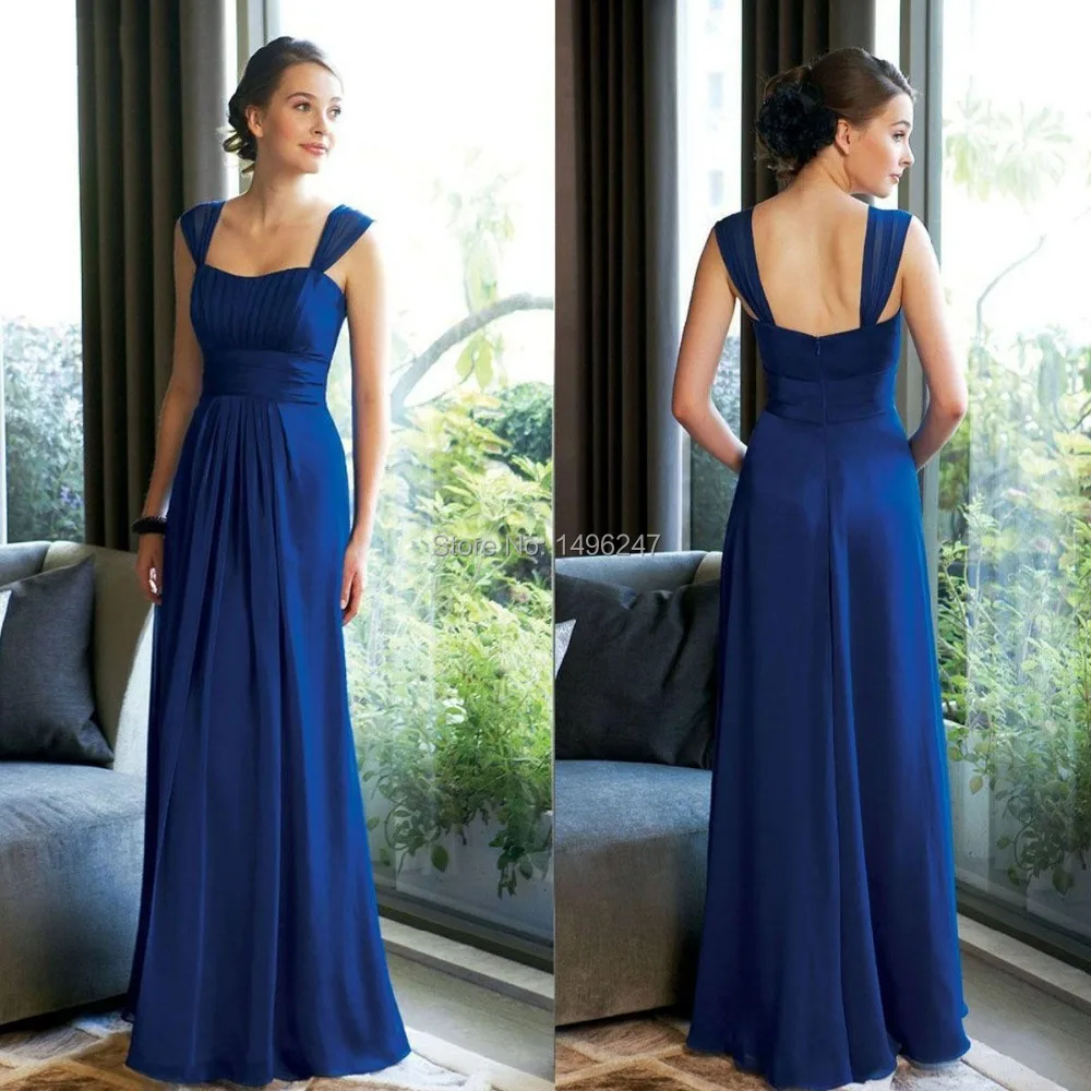 High Quality Simple Royal Blue Cheap Plus Size New Years Eve Dress Fast