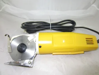 

220v electric round knife cloth cutter, electric Fabric scissors, mini round knife cloth & textile cutting machine